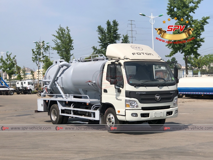 Sewer Vaccum Jetting Truck FOTON - RF